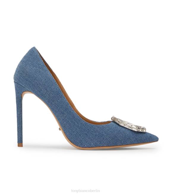 Bling Heels| de Tony Bianco Frauen Alison Heels gewaschener Denim 4624295